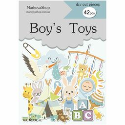 Набір висічок "Boy`s toys"