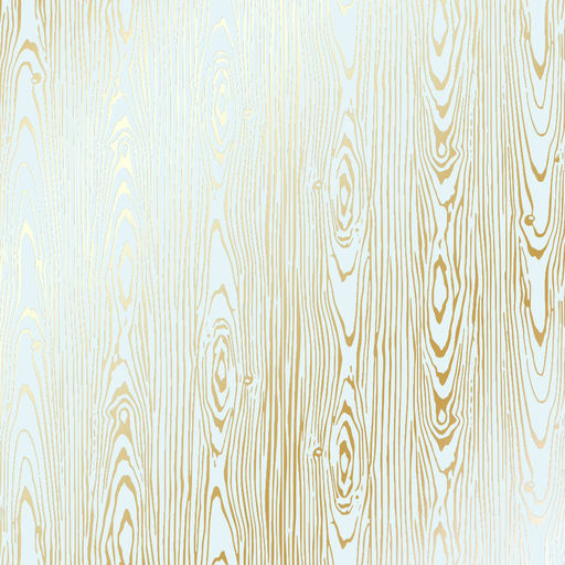 Лист одностороннього паперу з фольгуванням "Golden Wood Texture Light Mint" (5-005)