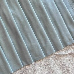 B73 - Штучна замша (двостороння-2) - Блакитний кришталь - 25*79 см