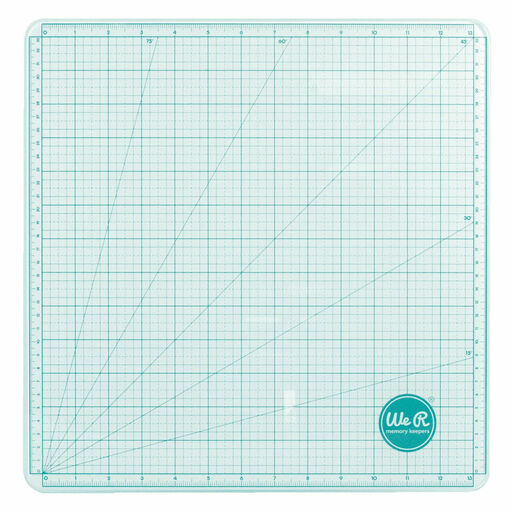 We R Makers Precision Glass Cutting Mat - 13x13 inches - скляний макетний килим