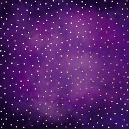 Лист одностороннього паперу з фольгуванням "Golden Drops, Violet aquarelle" (13-026)