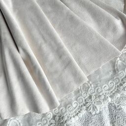 B10 - Штучна замша (двостороння-2) - Молочно-кремова - 50*150 см