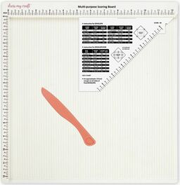 Dress My Craft - Multi-Purpose Scoring Board - 12"X12" - дошка для бігування