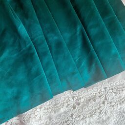 D24 - Штучна замша (двостороння) - Смарагдова (зелена)* - 25*72 см