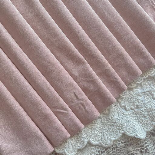 A55 - Штучна замша (двостороння-2) - Рожева-пудра - 30*78 см