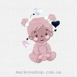 Заготовка під тиснення "Baby girl"