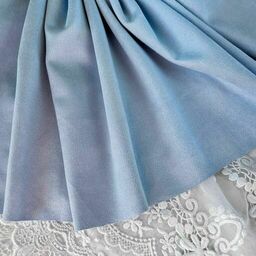 C26 - Штучна замша (двостороння) - Блакитна - 45*72 см