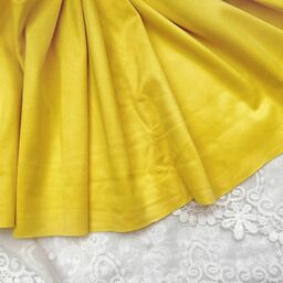 В38 - Штучна замша (двостороння-2) - Жовта - 25*70 см