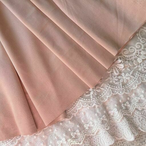 E17 - Штучна замша (двостороння-2) - Рожева перлина - 35*70 см*