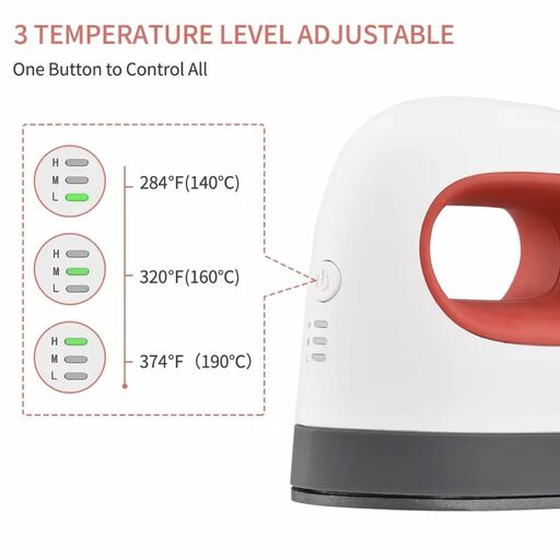 Mini Heat Press Machine - М'ятний - ручний термопрес 