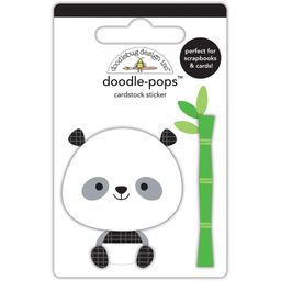 Doodlebug Doodle-Pops 3D Stickers At The Zoo Polly Panda