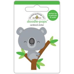 Doodlebug Doodle-Pops 3D Stickers At The Zoo KC Koala