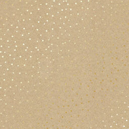 Лист одностороннього паперу з фольгуванням "Golden Drops, Kraft" (13-002)