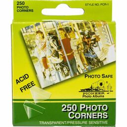 Photo Corners Self-Adhesive .5" 250/Pkg - Clear - кутики для фото