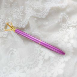 Ручка з "діамантом" - колір Бузкова