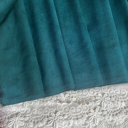 D23 - Штучна замша (двостороння) - Світла смарагдова - 29*74 см*