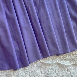 A95 - Штучна замша (двостороння-2) - Фіолетова лаванда - 27*82 см*