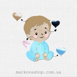 Заготовка під тиснення "Baby boy" - 2