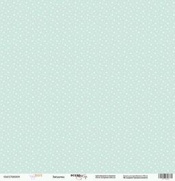 Лист одностороннього паперу 30x30 см "Звёздочка" із колекції "Baby Boy"