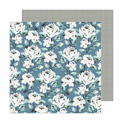 Crate Paper - Maggie Holmes Round Trip Collection - Double Sided Paper - Abroad- папір 30x30 см