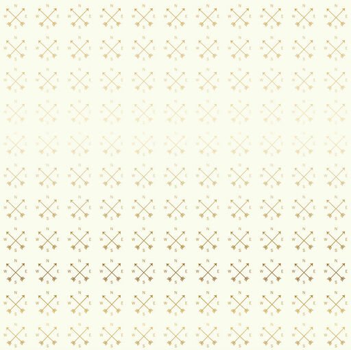 Echo Park - Pinstripes Collection - Double-Sided Cardstock - Arrow  - папір 30x30 см