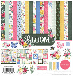 Carta Bella Paper - Bloom - Collection Kit - Double-Sided Paper Pad - набір паперу 30x30 см
