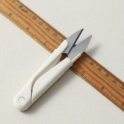 Ножиці-кусачки для обрізки ниток - білі