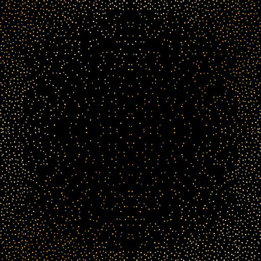Лист одностороннього паперу з фольгуванням "Golden Mini Drops Black" (8-011)