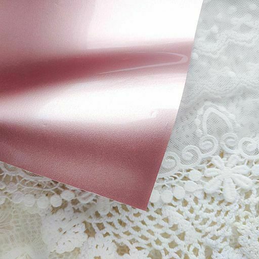 C23 - Термотрансферна плівка “Матова з перламутром” - Рожеве золото - 25*50 см