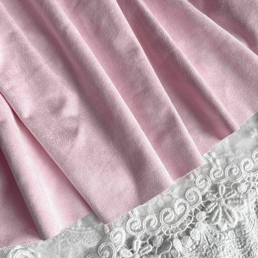 A76 - Штучна замша (двостороння-2) - Світла сакура - 45*80 см*