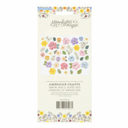 Crate Paper - Moonlight Magic Collection - Floral - Ephemera Die Cuts - висічки