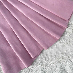 E46_1 - Штучна замша (двостороння-2) - Рожевий зефір - 43*67 см*