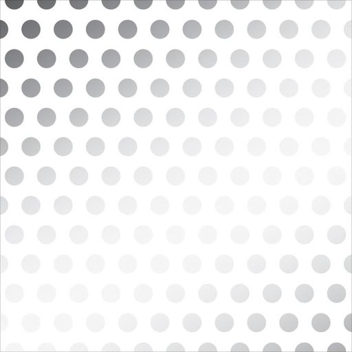 DIY Shop - Dots - Vellum W/Silver Foil Accents - калька 30x30 см
