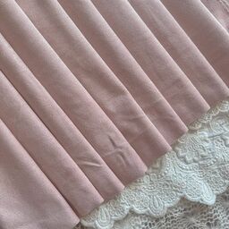 A55 - Штучна замша (двостороння-2) - Рожева-пудра - 50*155 см