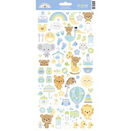 Doodlebug - Special Delivery Collection - Cardstock Stickers - наклейки