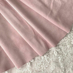 A71 - Штучна замша (двостороння) - Райська рожева - 45*72 см*