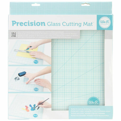 We R Makers Precision Glass Cutting Mat - 13x13 inches - скляний макетний килим