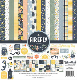 Echo Park - Firefly Collection Kit - Double-Sided Paper Pad - набір паперу 30x30 см