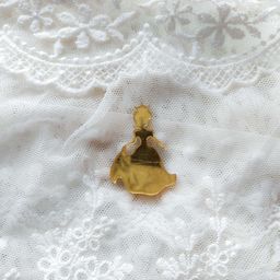 Декор з акрилу - дзеркальне золото - "Принцеса"