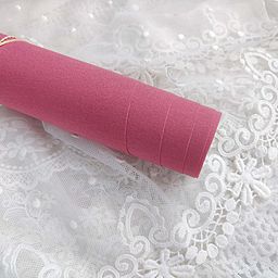 Ткань на бумажной основе - Розовый - 25*70 см 