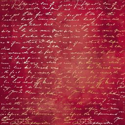 Лист одностороннього паперу з фольгуванням "Golden Text, Burgundy aquarelle" (23-022)