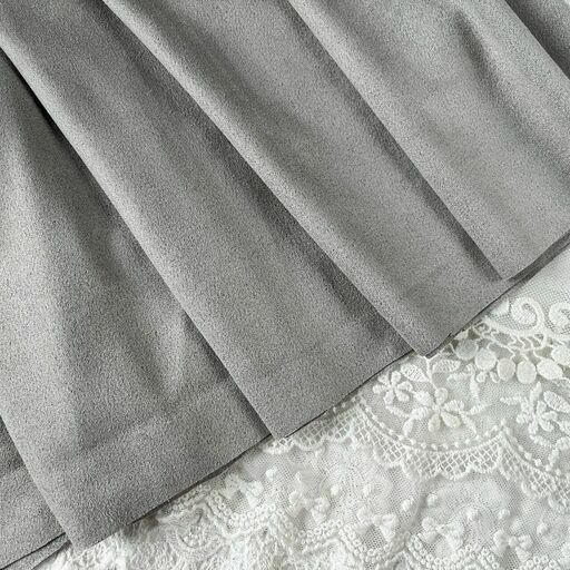 B17 - Штучна замша (двостороння) - Тепла сіра - 29*72 см*