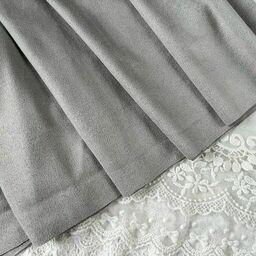 B17 - Штучна замша (двостороння) - Тепла сіра - 29*72 см*