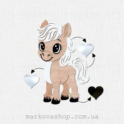 Заготовка під тиснення "Коник" - 2