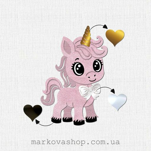 Заготовка під тиснення "Єдиноріжка"