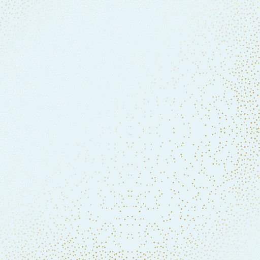 Лист одностороннього паперу з фольгуванням "Golden Mini Drops Mint" (8-006)