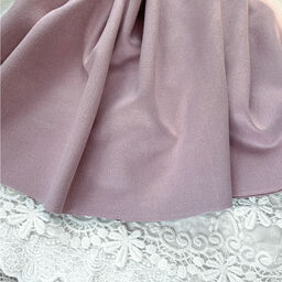 E43 - Штучна замша (двостороння) - Бузково-рожева - 50*145 см