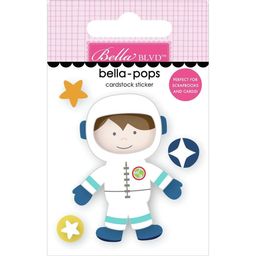Bella-Pops 3D Stickers To The Moon Space Boy