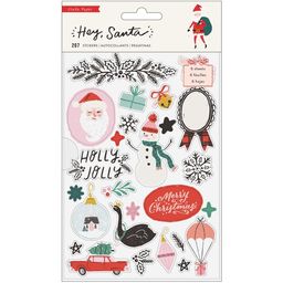 Crate Paper - Hey, Santa Collection - Sticker Book - наклейки