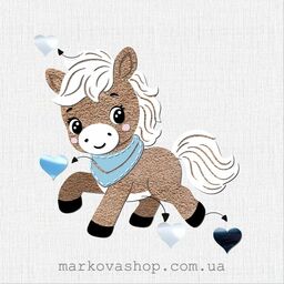 Заготовка під тиснення "Коник" - 3